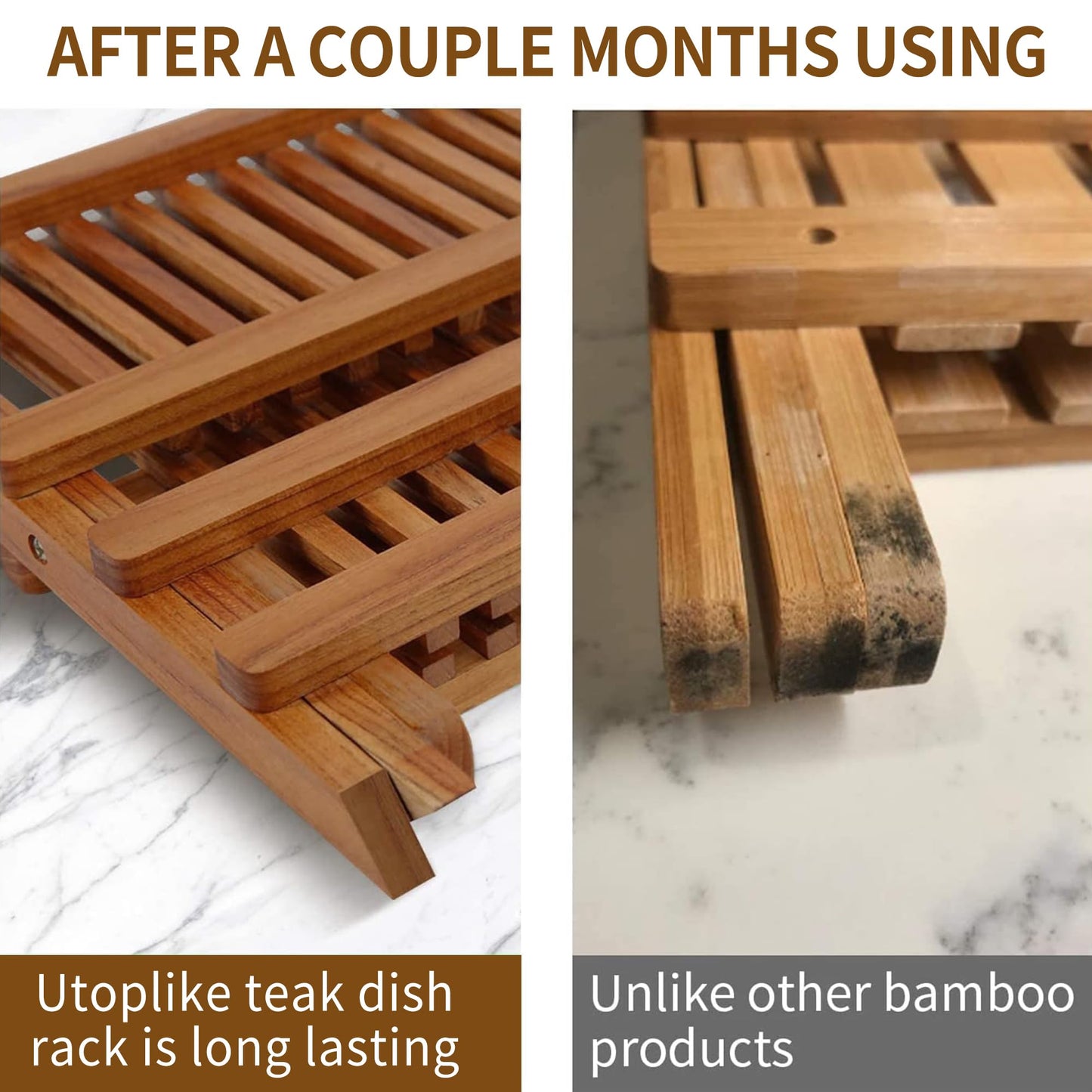 Utoplike Teak Dish Rack