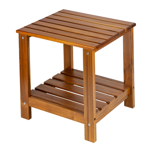 Utoplike Teak End Table 2